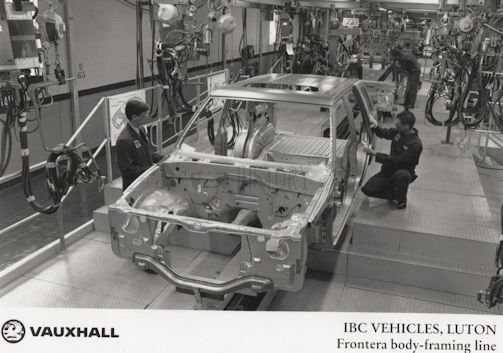  Vauxhall Automotive manufacturer of Great Britain from 1987 to 2000