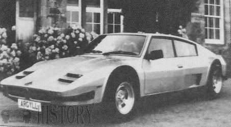 Argyll Turbo Cars Limited Automotive manufacturer of Lochgilphead , Scotland.Great Britain from 1976 to 1990.