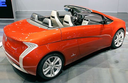 Bertone Suagnà Concept car inside view from 2007