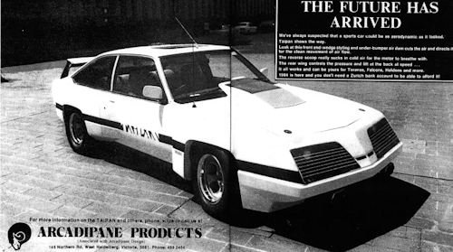 Arcadipane Taipan car oz