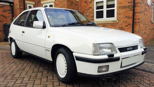 Vauxhall Astra MK2 - Opel Kadett E  range