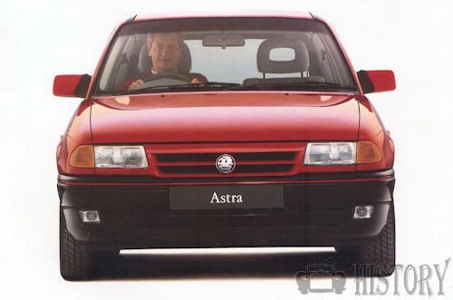 Vauxhall Astra mk2 opel kadett front view
