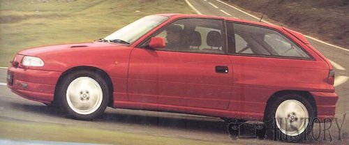 Opel Vauxhall Astra mk2 GSI side