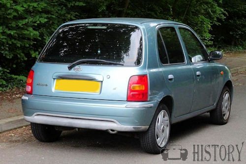 Nissan Micra Second generation K11c  facelift rear