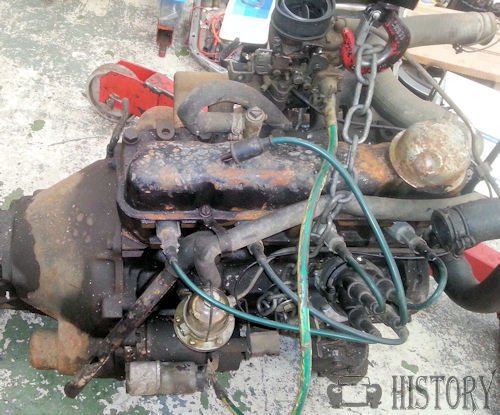 Pre-Crossflow Kent engine