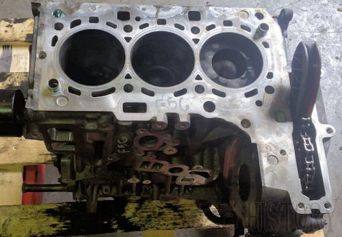 BMW B37 Straight 3 1.5 diesel Engine block top