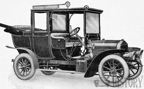 Minerva Belgian automobile 1907