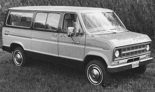 1975 Ford Econoline Van Third generation