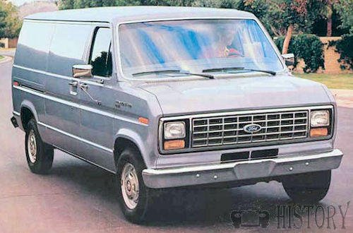 1988 Ford Econoline Van Third generation
