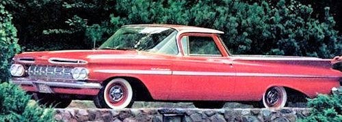 Chevrolet El Camino First generation history