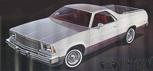 Chevrolet El Camino Fifth generation range and history