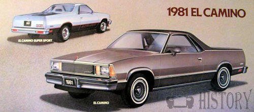 1981 Chevrolet El Camino Fifth generation