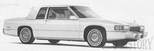 1989 Cadillac Coupe de Ville Sixth Generation