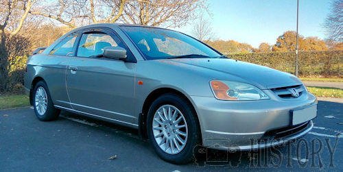 Honda Civic Seventh generation range