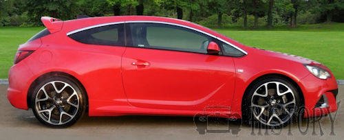 New Vauxhall Opel Astra K vxr side view
