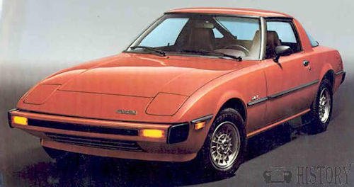 Mazda RX-7 First generation history