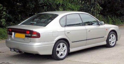Subaru Legacy third generation rear