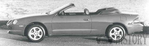 Toyota Celica Sixth generation convertible side