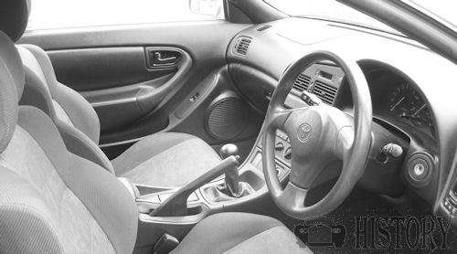 Toyota Celica Sixth generation interior
