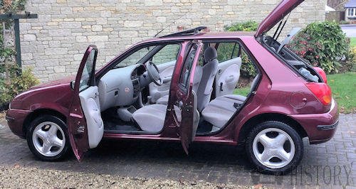 Ford Fiesta Fourth Generation open view
