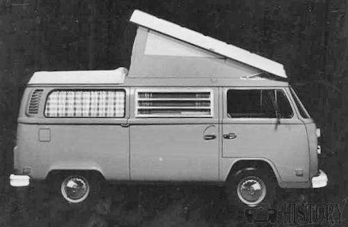 Volkswagen Type 2 T2 Westfalia-Camper