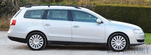 Volkswagen Passat Mk6  estate side