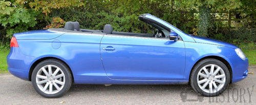 Volkswagen Eos side top down