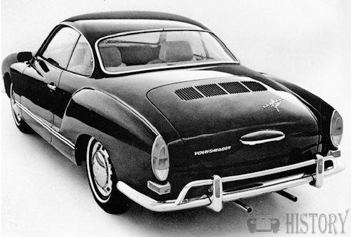 Karmann Ghia rear view 1970