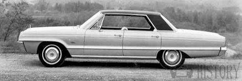 Dodge Polara Third generation 1966 4 door side