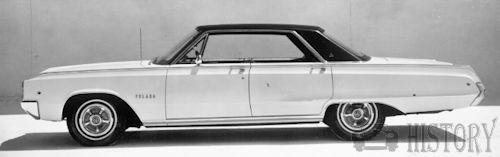 Dodge Polara Third generation 1968 4 door side