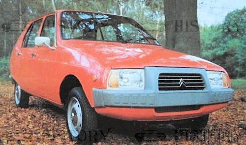 Citroën Visa range