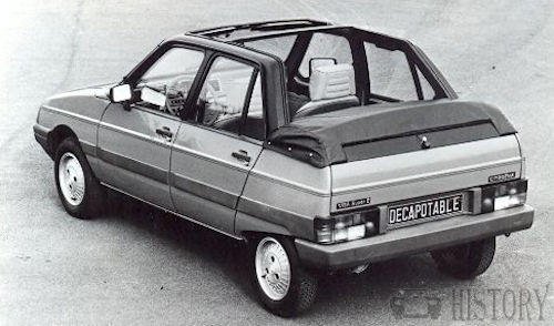 Citroën Visa 4 door Decapotable 1983