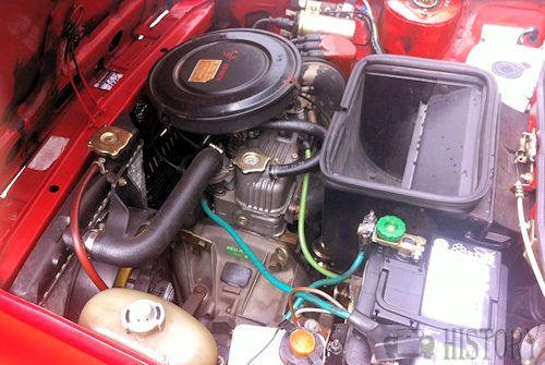 Autobianchi A112 Abarth engine