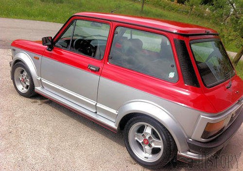 Autobianchi A112 Abarth rear view