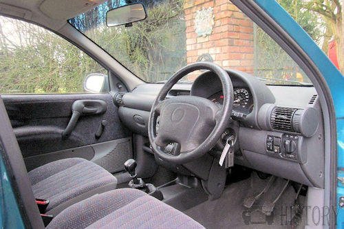 vauxhall corsa interior
