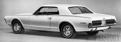 Mercury Cougar First generation rear view 1967