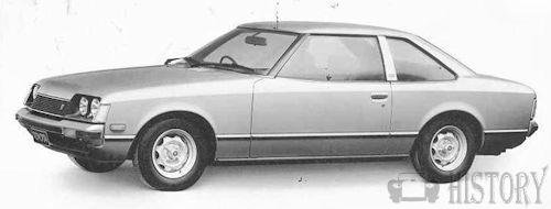 Toyota Celica Second generation Coupe-side