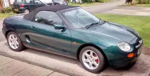 MG F mk1 range