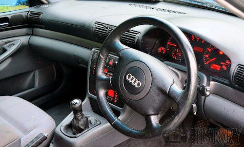 udi A4 First Generation dash view