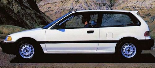 Honda Civic Fourth generation 3 door side