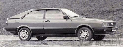 Audi Coupe B2 side