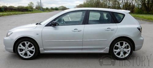 Mazda3 First generation side view 2008