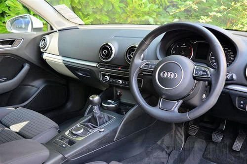 Audi A3 Third generation dash view