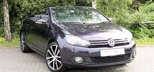 Volkswagen Golf Mk6 Cabriolet.