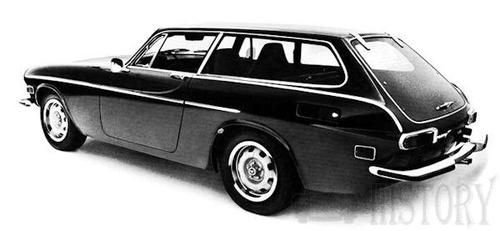 Volvo 1800ES rear view