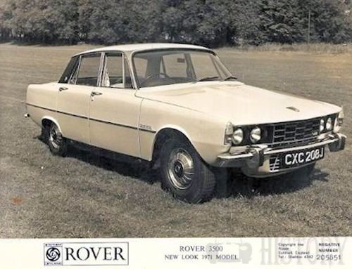 ROVER 3500 P6 NEW LOOK 1971