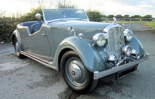 1948 ROVER 12 Tickford TOURER