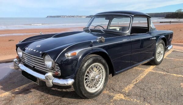 Triumph TR4A motor car history