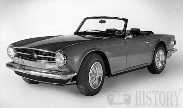 Triumph TR6 motor car history