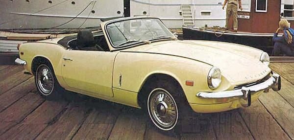 Triumph Spitfire Mark III motor car history